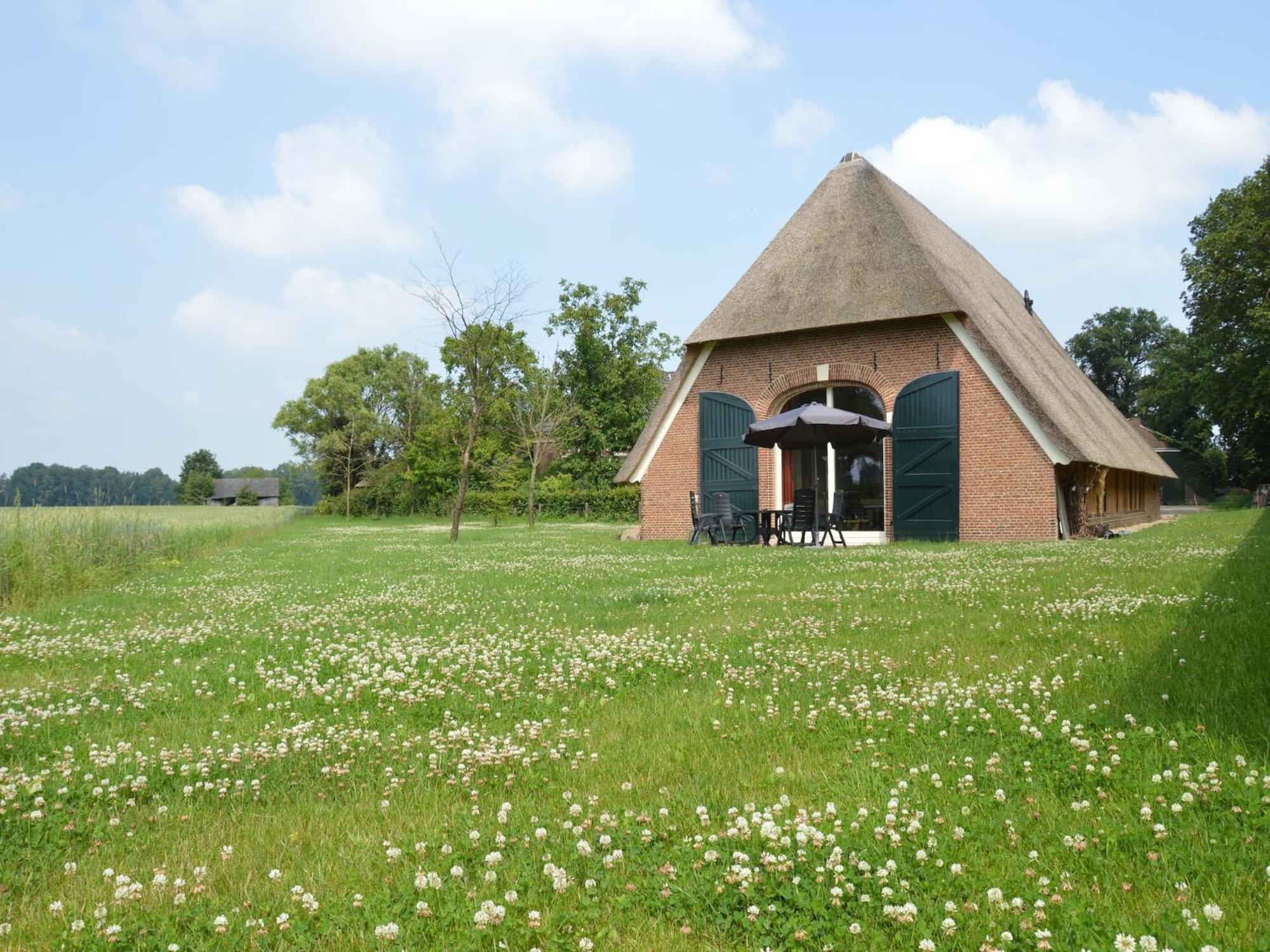 Quaint Farmhouse In Geesteren With Meadow View Экстерьер фото